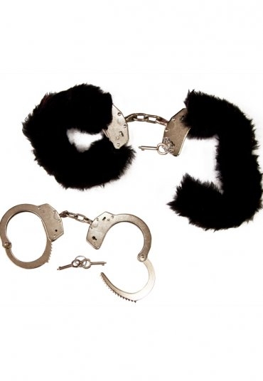 Peluş Kelepçe Siyah