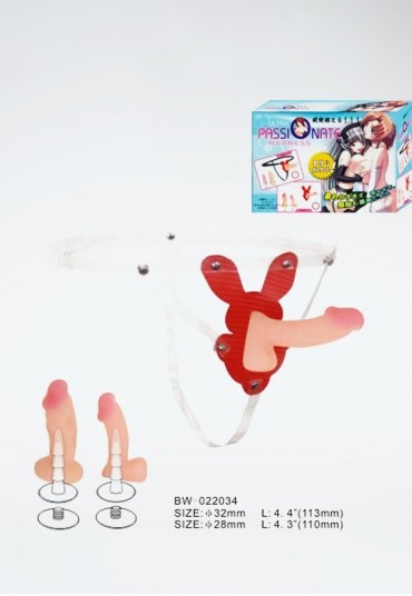 Ultra Passionate Harness Realistik Belden Bağlamalı