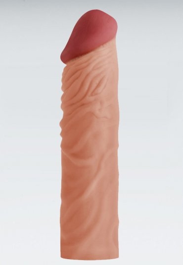 Tender Realistik Penis Kılıfı Kırmızı Uclu