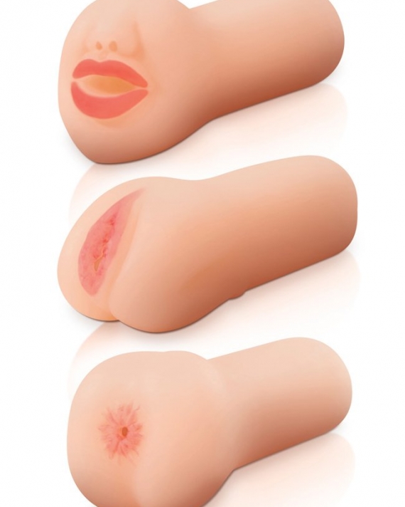 Üç lü Mastürbatör Set