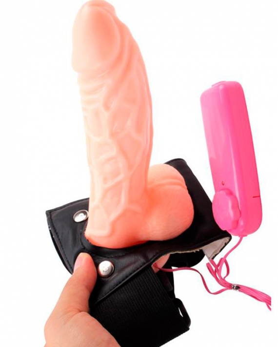 Strapon Belden Bağlamalı İçi Boş Protez Penis