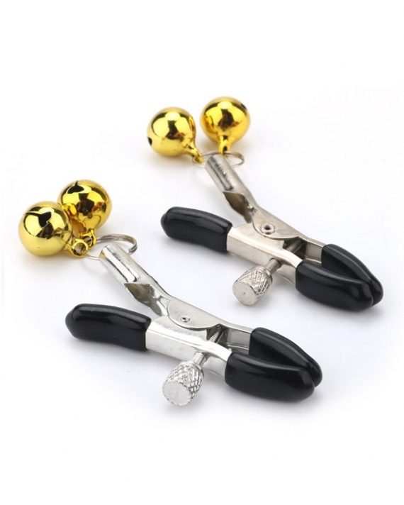 Bdsm Sexs Zilli Göğüş Ucu Kelepçesi