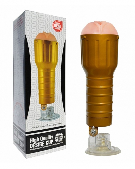 Fener Tipi Vantuzlu Suni Vajina Mastürbatör