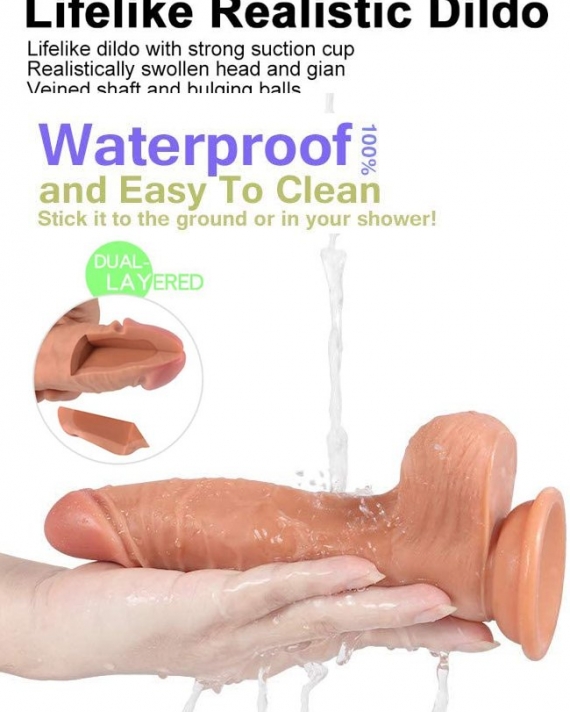 Soft Ten Dokuda 19 Cm Realistik Penis Dildo