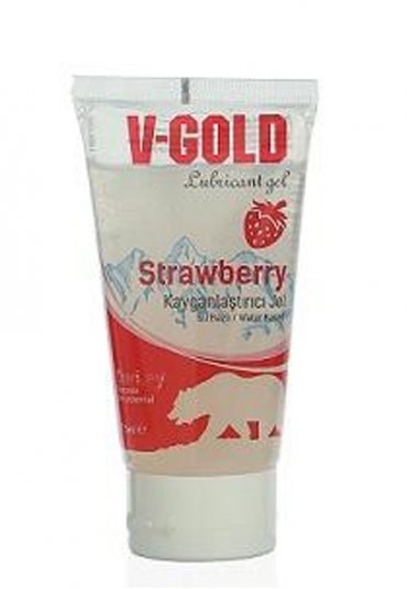 Gold Çilekli Kayganlaştırıcı Jel