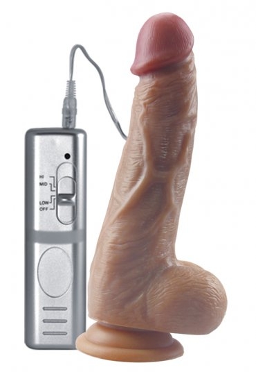 Gerçek Penis Kalıp 21 Cm Vibratör