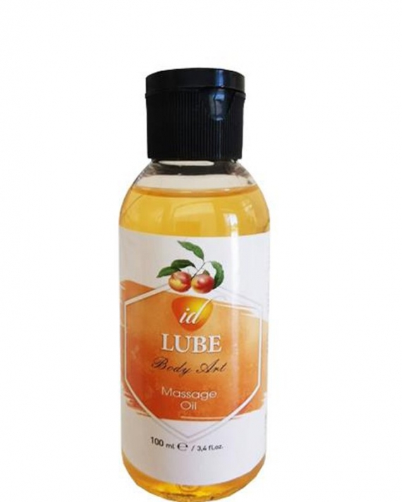 ID Lube Şeftali Aromalı Sexsual Masaj Yağı 100 ML