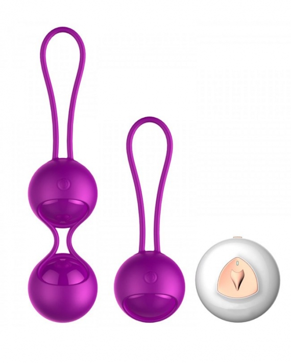 Kegel Orgazm Vibratör Zevk Topu Seti