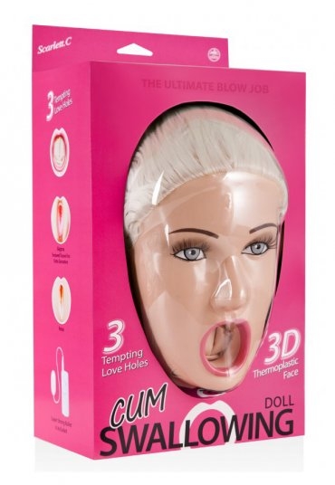 Cum Swallowing Scarlett C. Şişme Bebek