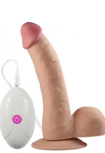 Güçlü 10 Farklı Titreşimli 20 cm Realistik Dildo Vibratör