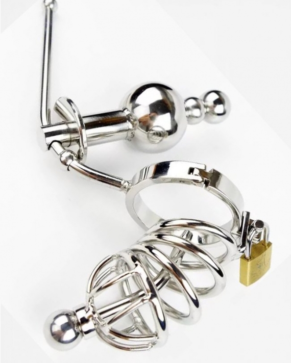 Erkek Penis Bekaret Kilidi Anal Plug