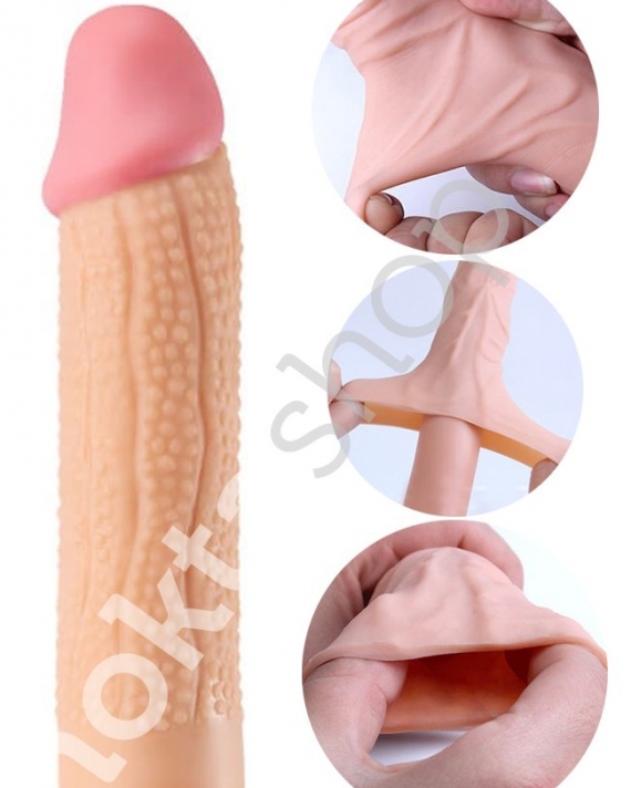 Dolgusu 3 Cm Penis Kılıfı