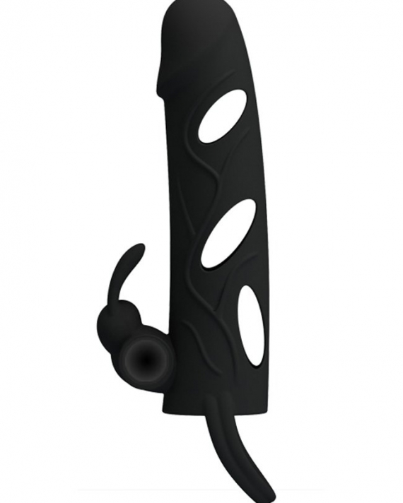 Silikon Titreşimli Penis Kılıfı