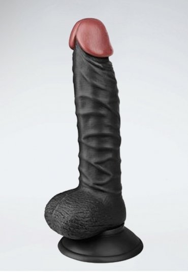 Ralistik Damarlı 20.3 Cm Zenci Dildo