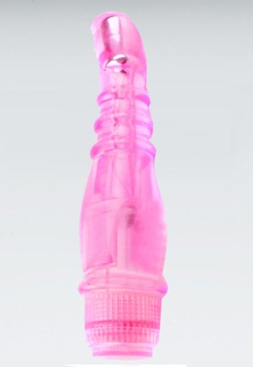 Pembe Boğumlu Jel Vibratör