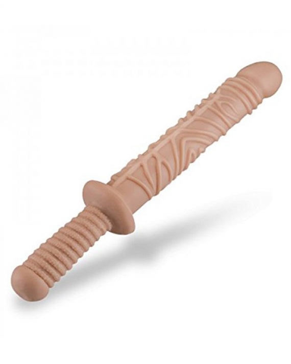 Çift Taraflı Et Dokusunda Uzun Dildo