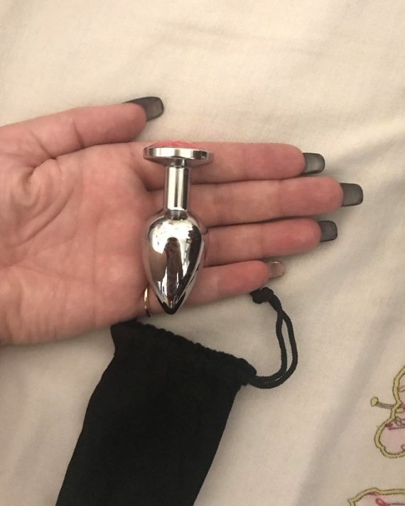 Yeşil Büyük Boy Metal Anal Plug