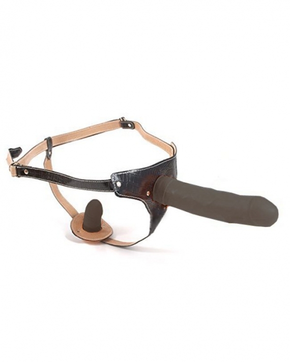 Lesbien Lover Çift Taraflı Belden Bağlamalı Penis