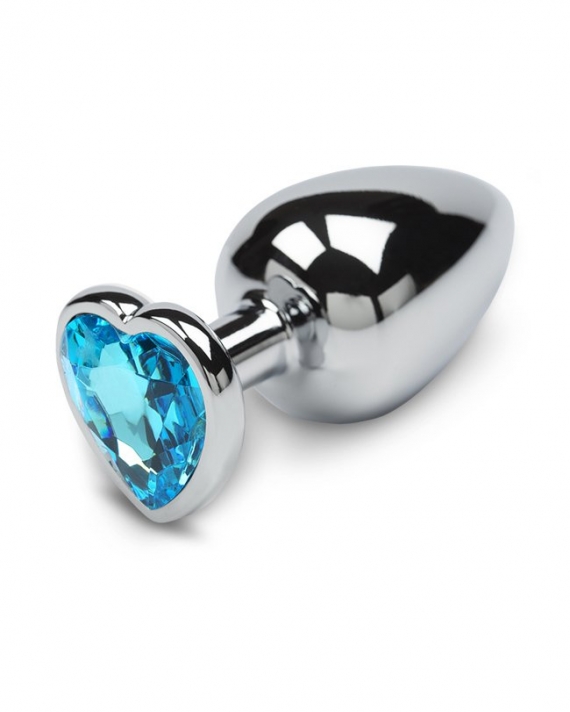 Anal Plug Metal Gümüş Büyük Boy