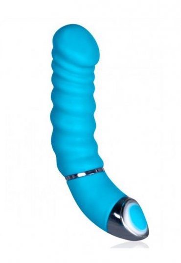 Love Horns 11.5 Cm Mavi Silikon Vibratör