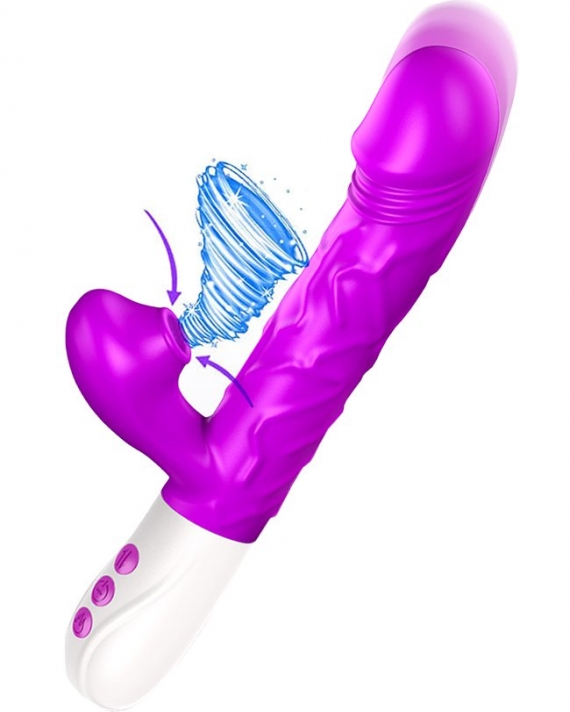 İleri Gidip Gelen Oral Emişli Orgazm Vibratörü