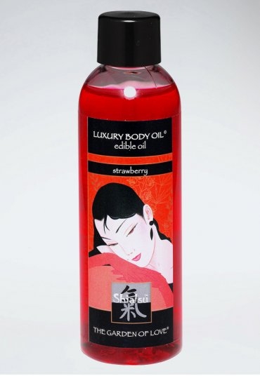 Çilek Aromalı Afrodizyak Masaj Yağı