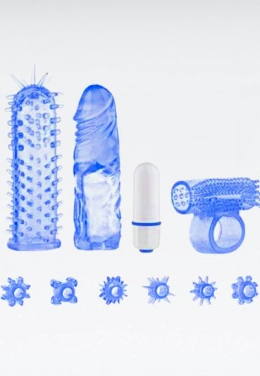 Magic Crystal Orgazm Seti Mavi