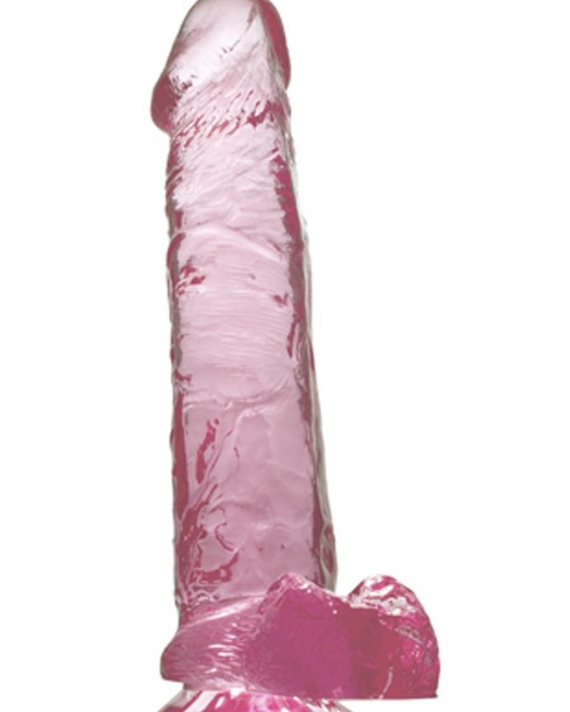 Şeffaf 20 Cm Jel Dildo