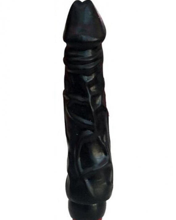 21 Cm Güçlü Titreşimli Zenci Gerçekçi Realistik Vibratör