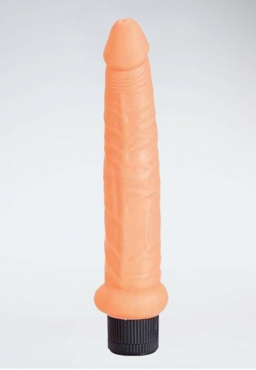 Düz Ten Rengi Titreşimli Penis