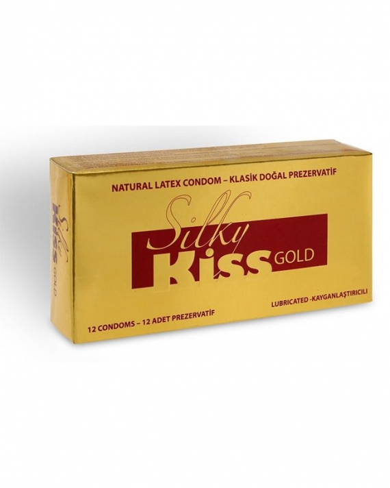 Silky Kiss Gold Kayganlaştırıcılı Prezervatif