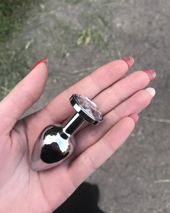 Kırmızı Büyük Boy Metal Anal Plug