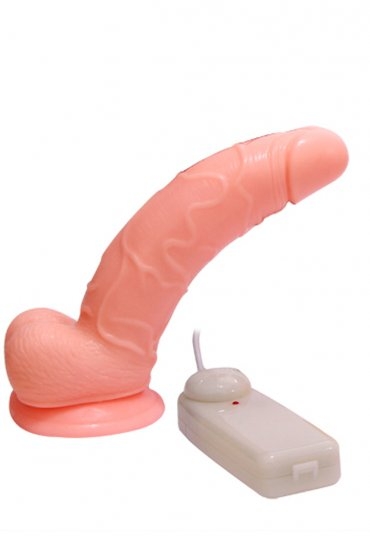 Yumuşak Dokuya Sahip Testisli Vantuzlu Ve Titreşimli Realistik Penis