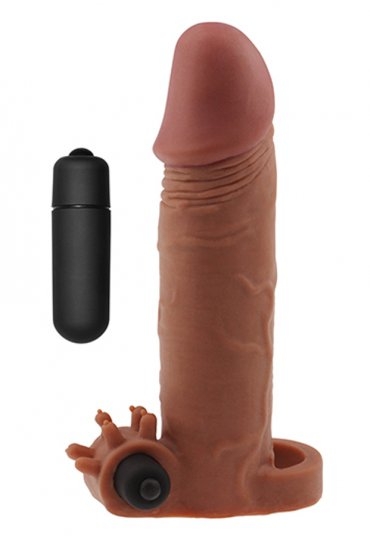 X Tender Realistik Titreşimli Penis Kılıfı