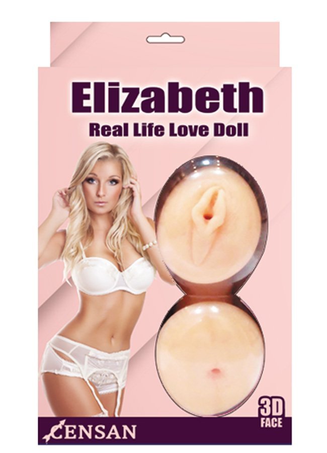 Elizabeth Gerçekçi Sarışın Şişme Bebek
