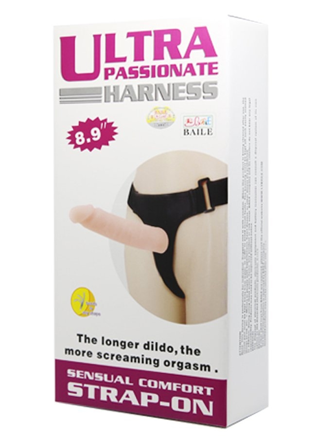 Ultra Harness Belden Bağlamalı Testissiz Penis